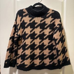 Massimo Dutti Houndstooth Sweater
